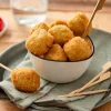 12 bouchées de légumes carotte jaune, brocoli, emmental