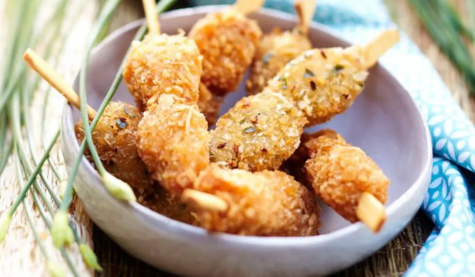 8 brochettes de poulet thaï