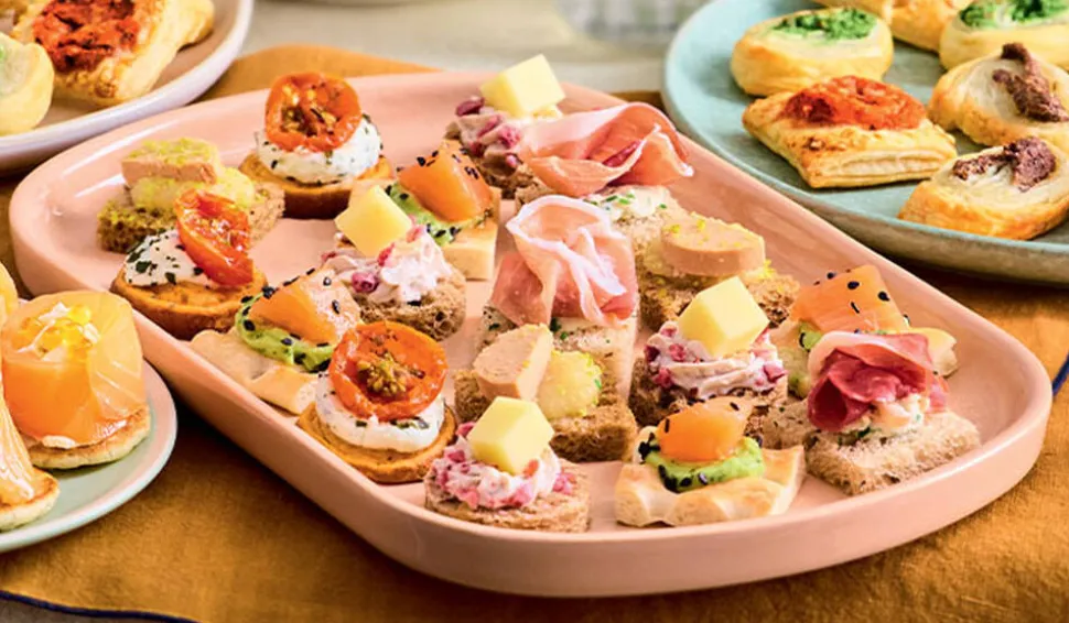 20 canapés apéritifs