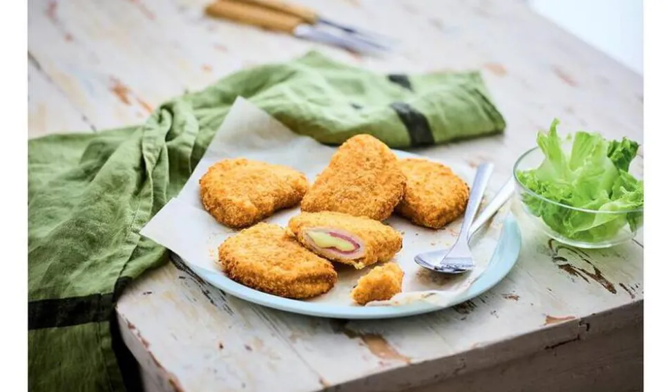 6 cordons bleus de poulet