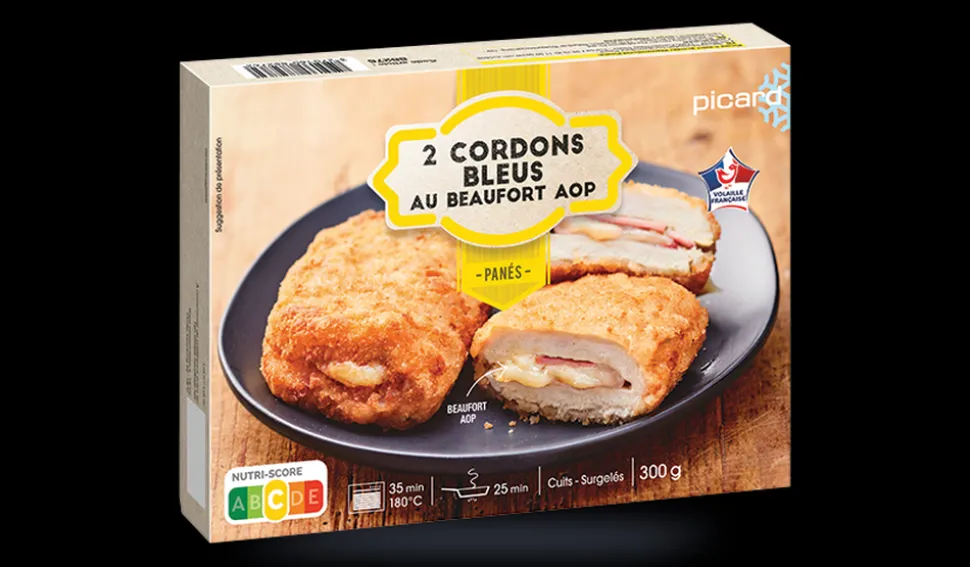 2 cordons de poulet au beaufort A.O.P