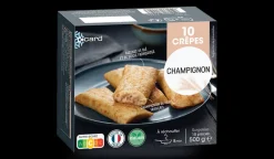 10 crêpes champignon