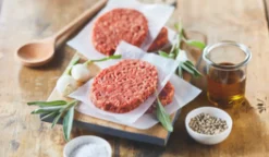 4 escalopes de veau haché