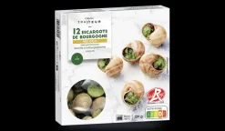 12 escargots très gros, Label Rouge