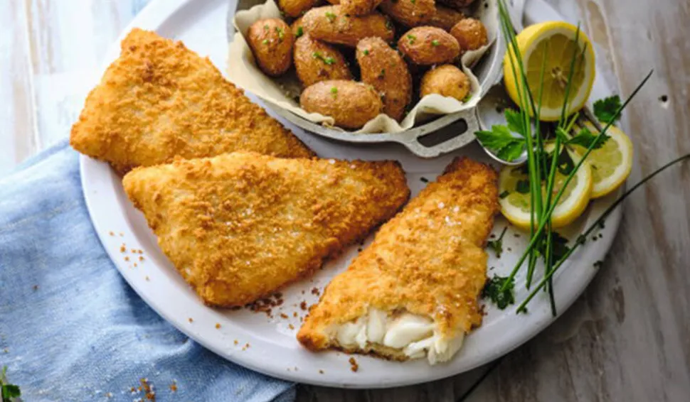 4 filets de cabillaud MSC, panure croustillante