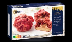 2 fleurs au bloc de foie gras de canard