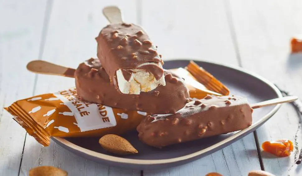 4 glaces Best vanille-amande-caramel beurre salé