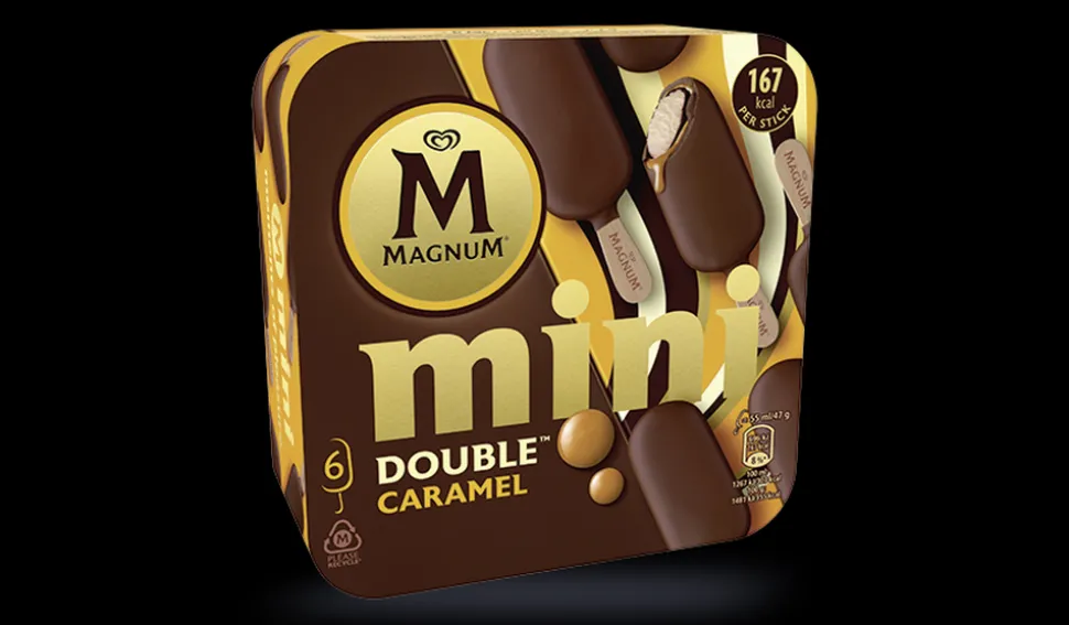 6 Mini Magnum double caramel