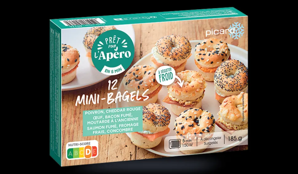12 mini-bagels