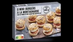 8 mini-burgers à la montagnarde