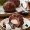 6 mini-merveilleux au chocolat