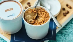 2 mini-pots café, crème glacée au café