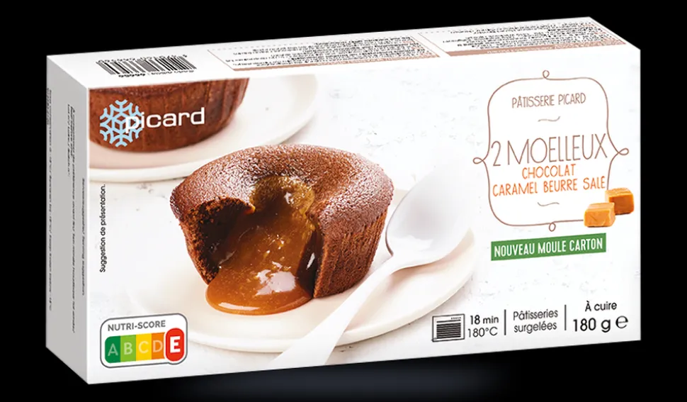 2 moelleux chocolat caramel au beurre salé