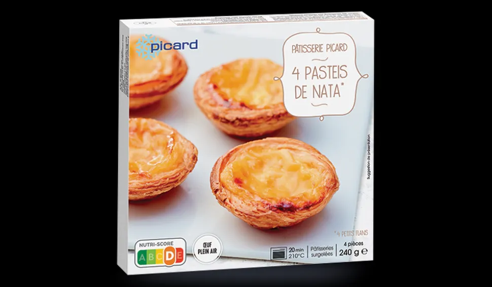 4 pastéis de nata
