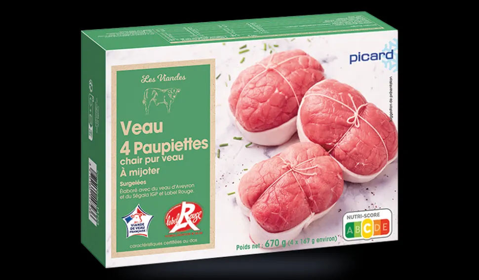 4 paupiettes de veau