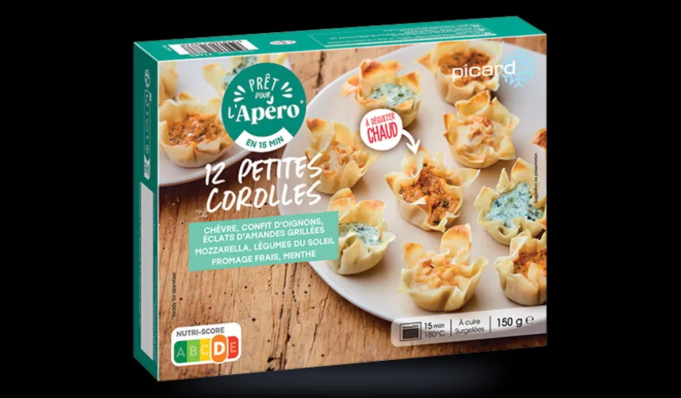 12 petites corolles