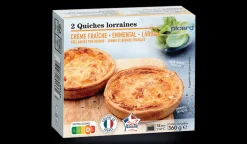 2 quiches lorraines