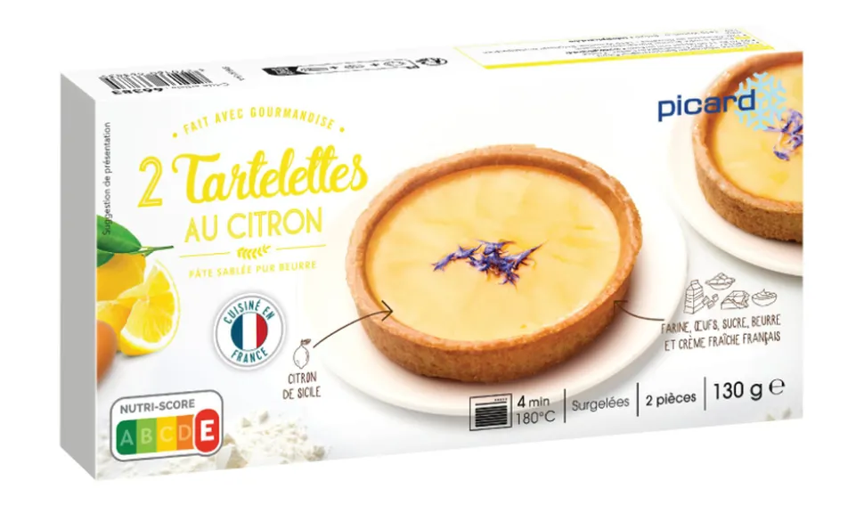 2 tartelettes au citron