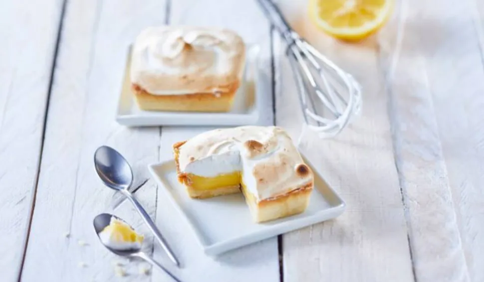 2 tartelettes citron meringuées