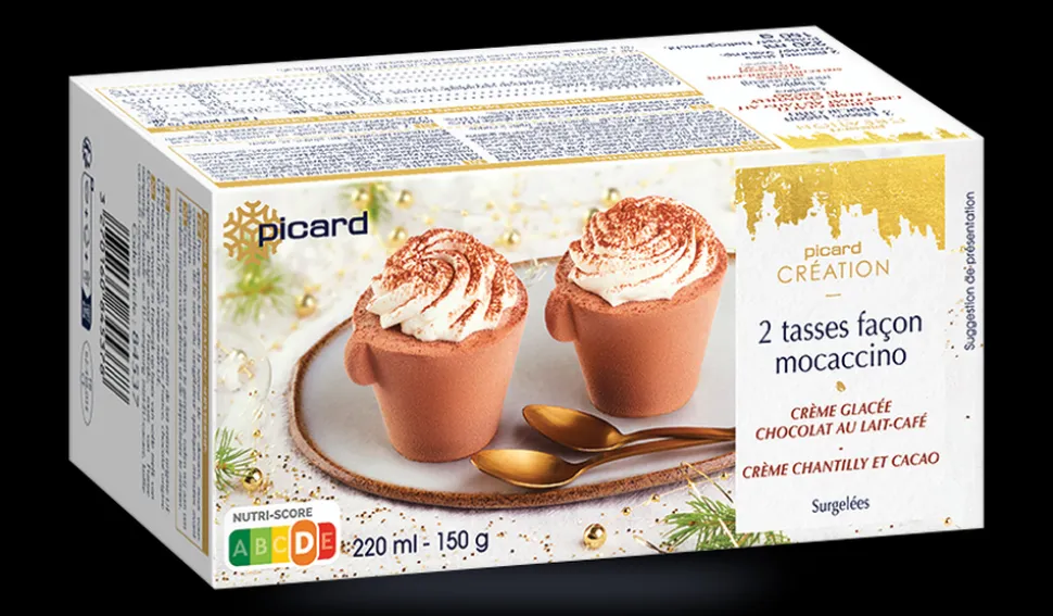 2 tasses façon mocaccino