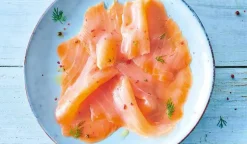 4 tranches de saumon fumé bio