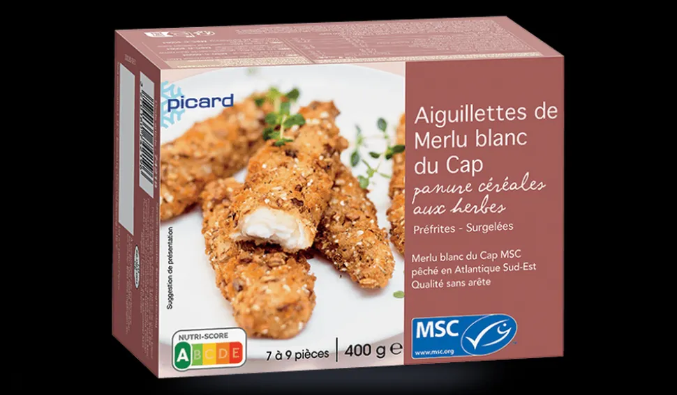 Aiguillettes de merlu blanc du Cap panure
