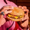 American-style burger