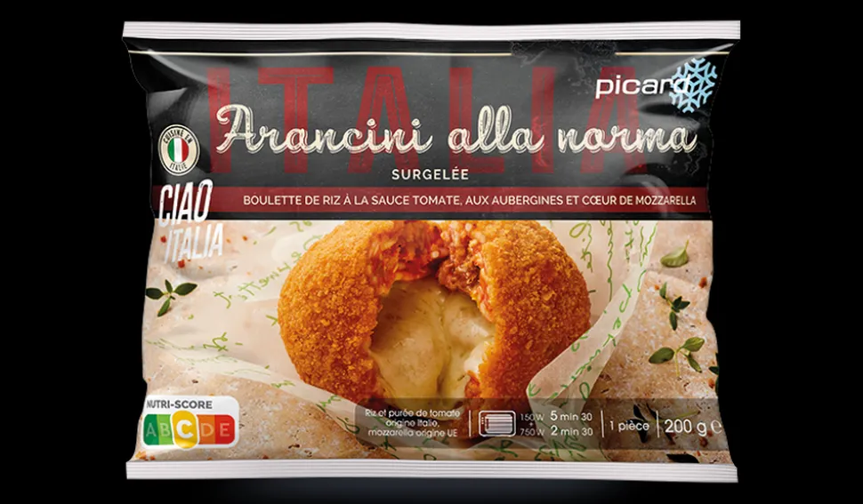 Arancini alla norma, boulette de riz sauce tomate