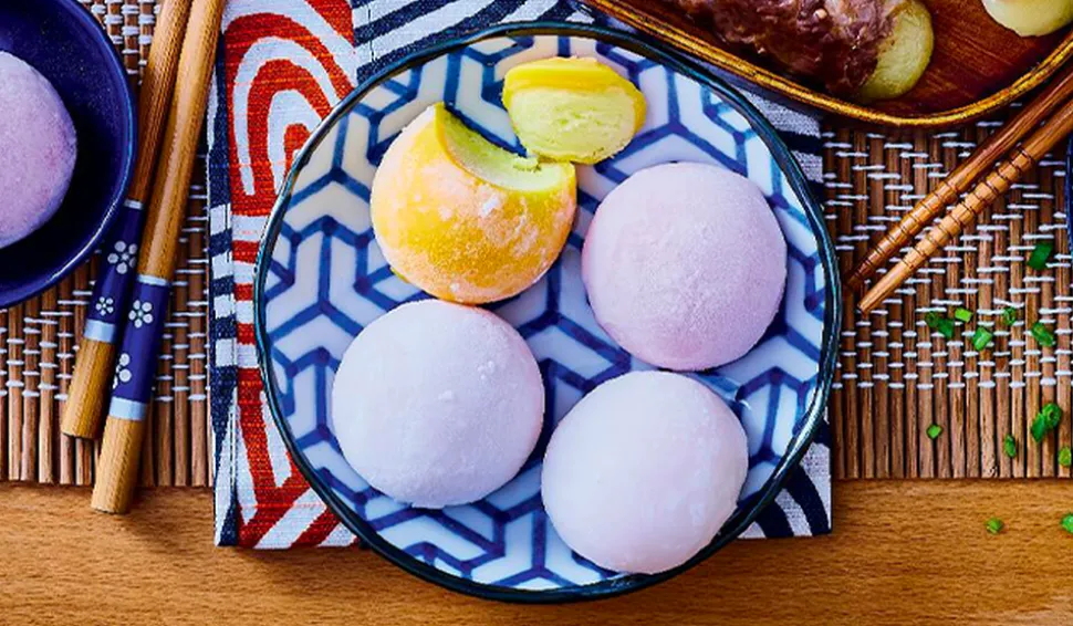 Assortiment de 6 mochis glacés