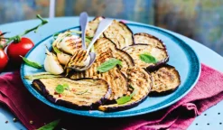 Aubergines grillées sans résidu de pesticides, Italie