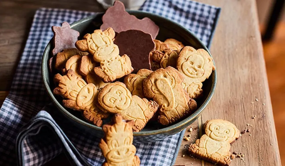 Biscuits animaux, sablés au chocolat au lait