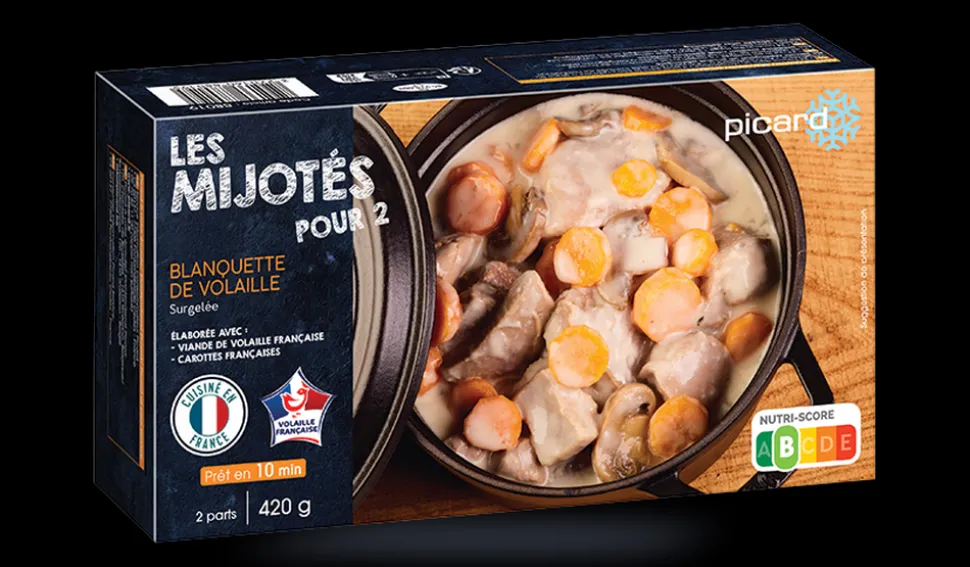 Blanquette de volaille, 2 parts