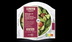 Bol vapeur brocolis, pois croquants, courgettes grillées, tomates cerises