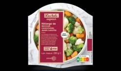 Bol vapeur brocolis-choux fleurs-carottes