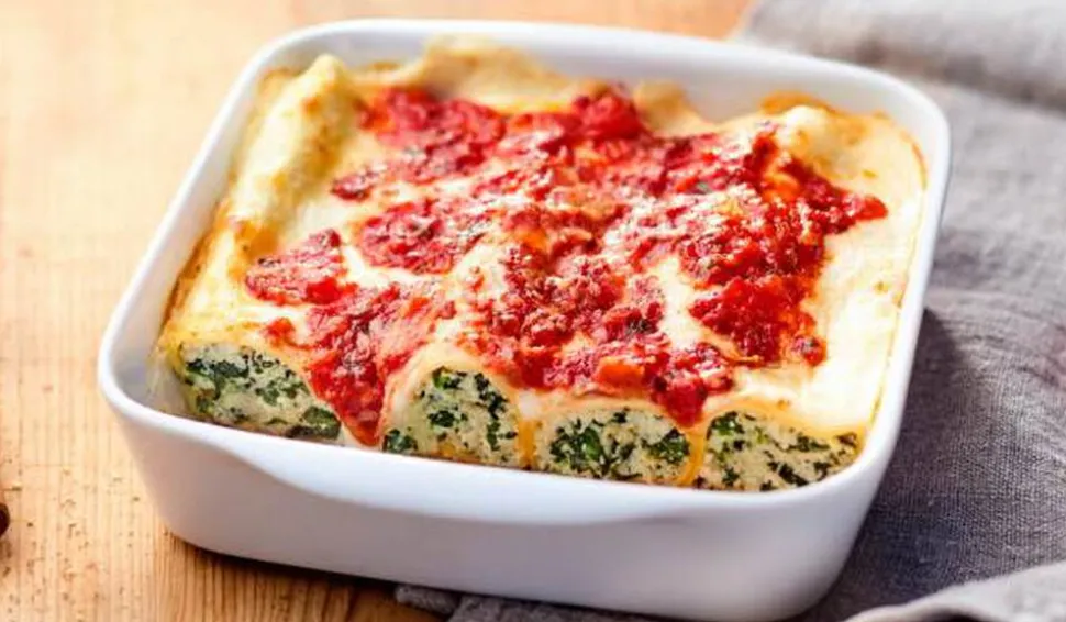 Cannelloni à la ricotta et aux épinards