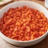 Carottes en cubes bio local équitable