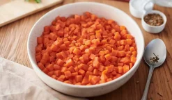 Carottes en cubes bio local équitable