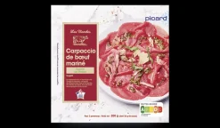 Carpaccio de boeuf et sa sauce au pistou, 2 parts