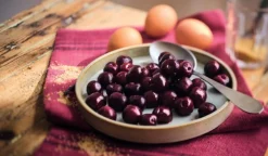 Cerises noires dénoyautées bio