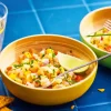 Ceviche dorade-sébaste, sce passion citron, légume