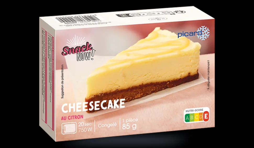 Cheesecake individuel au citron