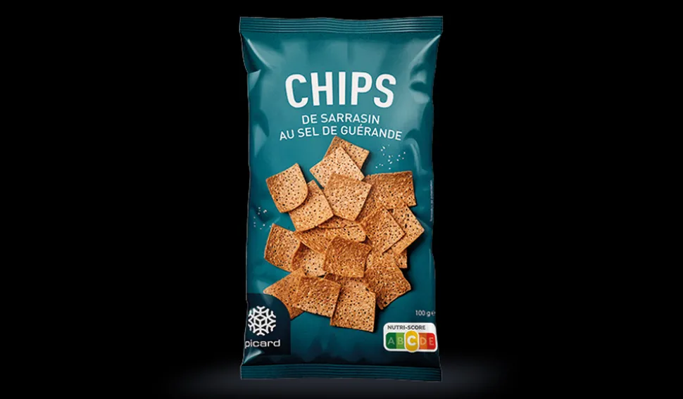 Chips sarrasin au sel de Guérande