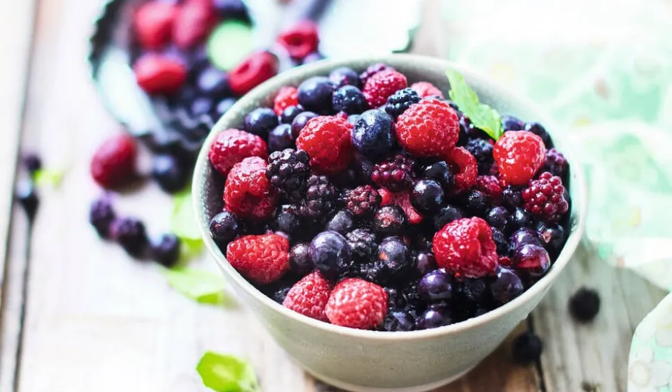 Cocktail de fruits rouges bio