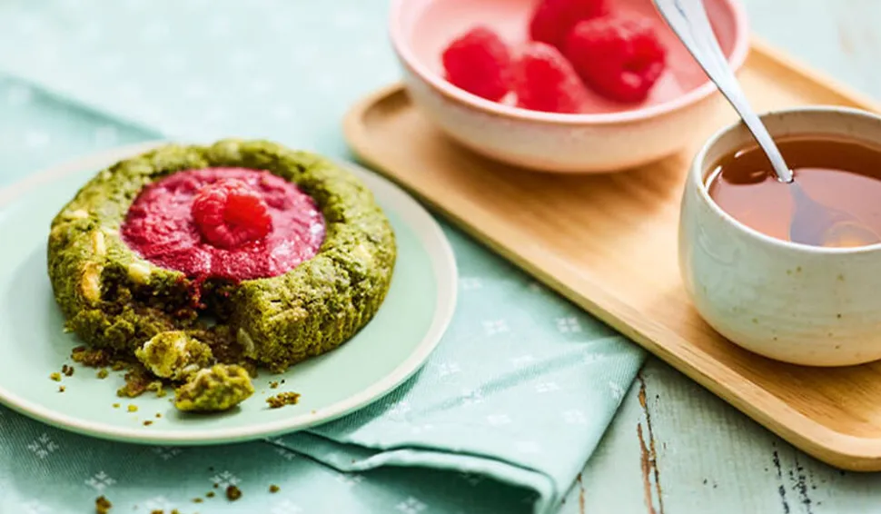Cookie vibes chocolat blanc - framboise - matcha