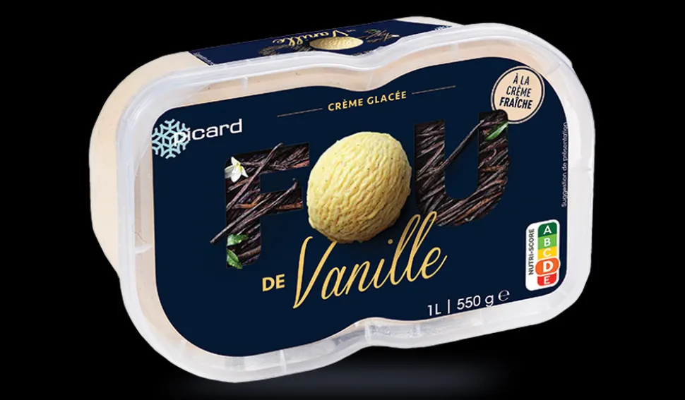 Crème glacée Fou de Vanille