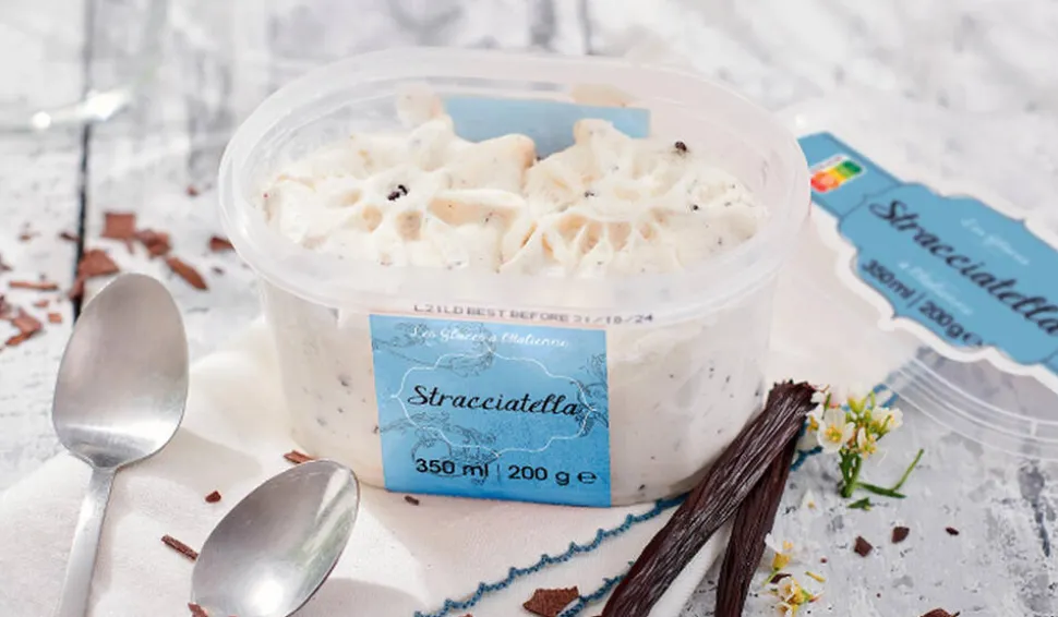 Crème glacée Stracciatella à l'italienne