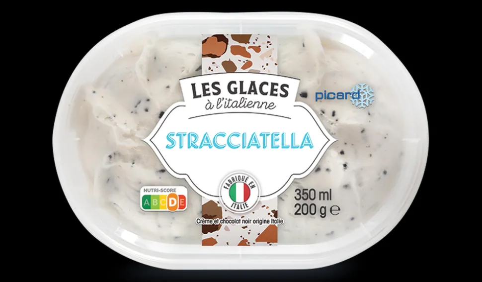 Crème glacée Stracciatella à l'italienne