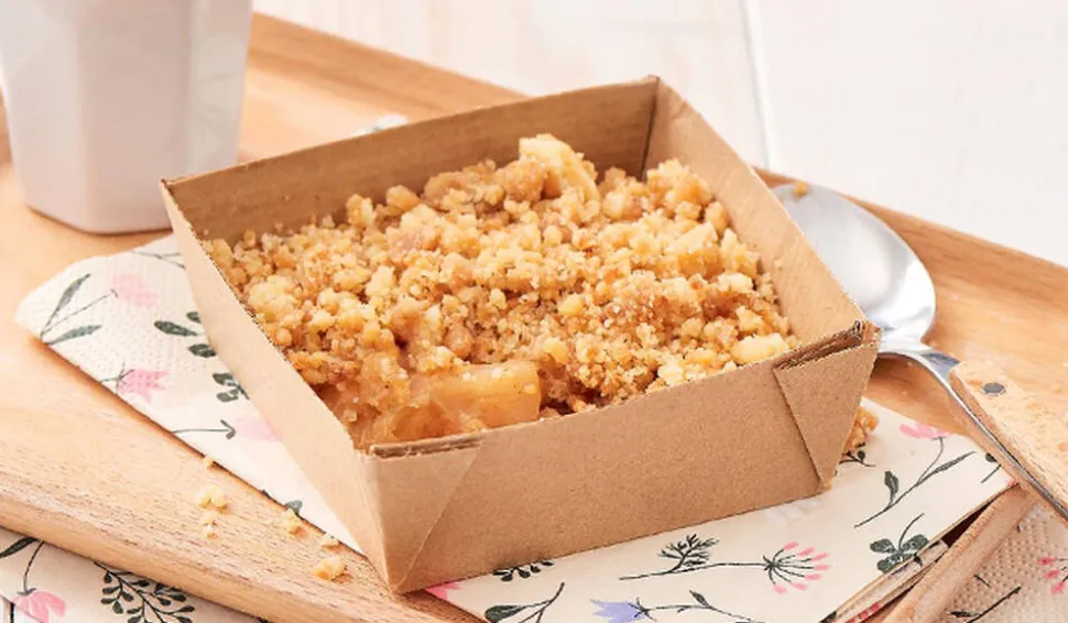 Crumble aux pommes