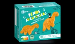 Dinos aventuriers, carotte, pomme de terre