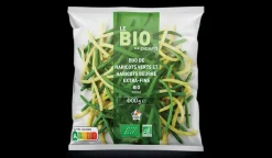 Duo de haricots verts et haricots beurres bio